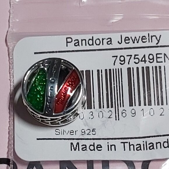 Auth Pandora *RETIRED* Sterling Silver RADIO CITY MUSIC HALL Charm 797549ENMX - Picture 3 of 11